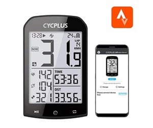 Smarthus - Cycplus GPS bike computer M1 - compatibile with Strava Trainingpeaks etc. - M1