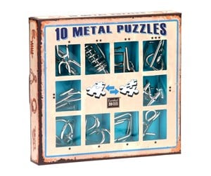 Puslespill - Eureka Brain puzzle set Blue 10 pcs. - 52473356