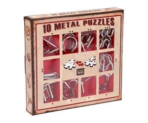 Puslespill - Eureka Brain puzzle set Red 10 pcs. Blokk - 52473358