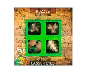 Puslespill - Eureka Wooden Brain Puzzles Junior 4 pcs. - 52473366