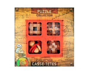 Puslespill - Eureka Wooden Brain Puzzles Extreme 4 pcs. - 52473368