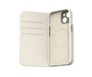 Mobil - Deksel og etui - Moshi Overture for iPhone 15 - Eggnog White - 99MO231205