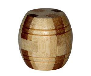 Puslespill - Eureka 3D Bamboo Brain Puzzle Barrel 3D Puslespill - 52473127