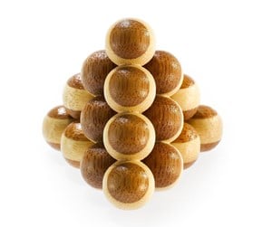 Puslespill - Eureka 3D Bamboo Brain Puzzle Cannon Balls 3D Puslespill - 52473122