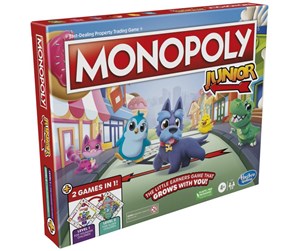 Brettspill & Puslespill - Hasbro Monopoly Junior Board Game - F85621022