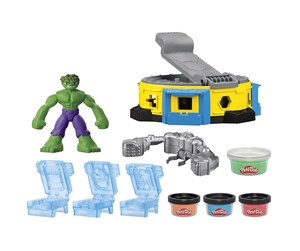 Figurer - Hasbro Play-Doh Marvel Hulk Smash & Squish Playset - F98265L00