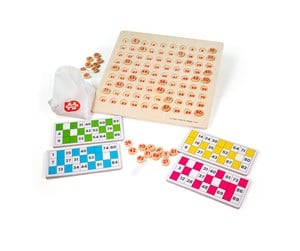 Brettspill & Puslespill - Bigjigs Wooden Bingo Game - 34035