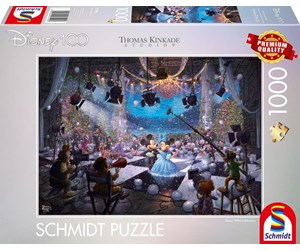 Puslespill - Schmidt Spiele Disney 100th Celebration Gulv - 57595