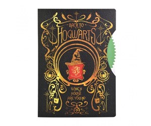 Blokker & Notisbøker - Blue Sky Studios Harry Potter Spinner Notebook - Colorful Crest - HP712824