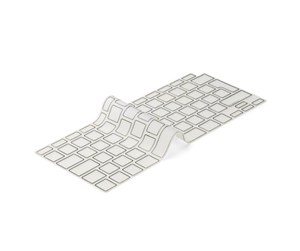 Veske/Hylster/Sekk til bærbar PC - Philbert Keyboard Cover for MacBook Air 2018 - Transparent/Black - 19-01-07