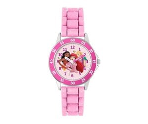 Reklameartikler - Peers Hardy - Disney Princess Kids Pink Time Teacher Analogue - Ur - 5018479155508