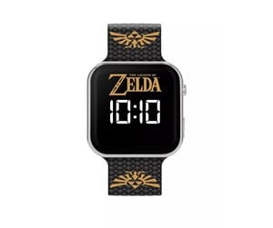 Reklameartikler - Peers Hardy - Zelda Black Strap LED - Ur - 5018479155119