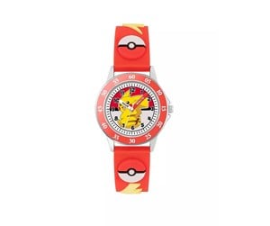 Reklameartikler - Peers Hardy - Pokemon Red 3D Time Teacher Strap - Ur - 5018479155515