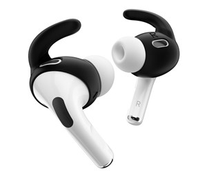 Hodetelefoner - KeyBudz Earbuddyz for Airpods Pro Gen 2 - Black - APP2_S4_BLK