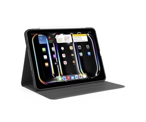 Nettbrett - Deksler og etui - Pipetto iPad Pro 11 (2024) Rotating Folio Case - Black - P059-49-AF