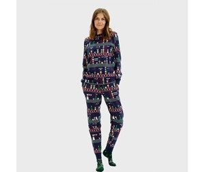 Julegensere - Jule-Sweaters - Vintage gaming pyjamas - M - 5740009928459