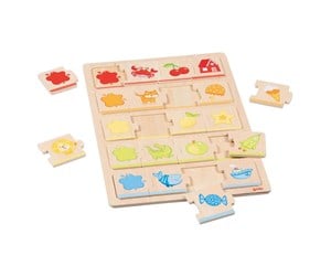 Puslespill - Goki My First Color Jigsaw Puzzle 20 pcs. Tre - 57343