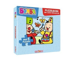 Puslespill - Studio 100 Bumba Puzzle book with fun stories - 1022088