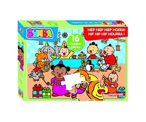 Puslespill - Studio 100 Bumba Jigsaw Puzzle Hip Hip Hip Hooray 16 pcs. - MEBU00005570