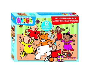 Puslespill - Studio 100 Bumba Jigsaw Puzzle The Birthday Song 12 pcs. - MEBU00005560