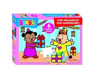 Puslespill - Studio 100 Bumba Jigsaw Puzzle Happy Birthday 6 pcs. - MEBU00005470