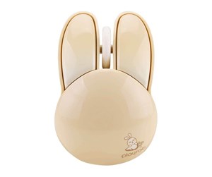 Mus - Mofii Wireless Mouse + Bluetooth Rabbit M6DM Oil Painting (Pink) - Rosa - M6DM Oil Champagne