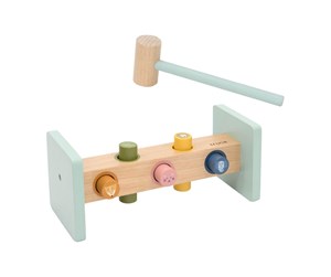 Babyleker - Trixie Wooden Hammer Bench Animals 7 pcs. - 36-269