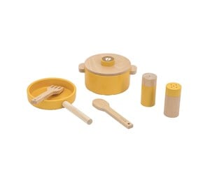 Rollelek - Trixie Wooden Cooking Set - Mr. Lion - 36-815