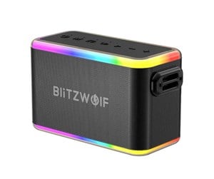 Bærbare festhøyttalere - BlitzWolf Wireless bluetooth speaker BW-WA6 RGB 80W - BW-WA6