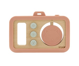 Babyleker - Trixie Wooden Silicone Baby Camera - Mrs. Cat - 36-249