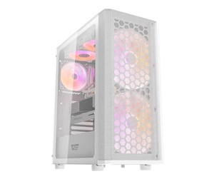 Kabinett - Darkflash DK360 computer case (white) + 3 aRGB fans - Kabinett - Miditower - Hvit - DK360 White + 4 fans