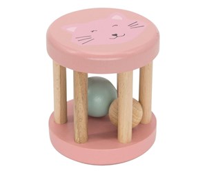 Babyleker - Trixie Wooden Rattle - Mrs. Cat - 36-262