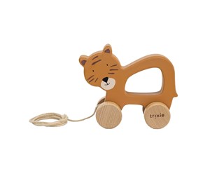 Babyleker - Trixie Wooden Pull Figure - Mr. Tiger - 36-522