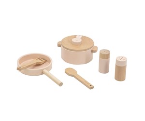 Rollelek - Trixie Wooden Cooking Set - Mrs. Rabbit - 36-813