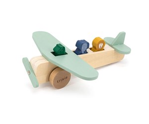 Babyleker - Trixie Wooden Animal Plane - 36-809