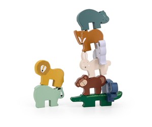 Babyleker - Trixie Wooden Stackable Animals - 36-804