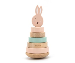 Babyleker - Trixie Wooden Stacking Tower - Mrs. Rabbit - 36-801