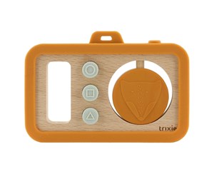 Babyleker - Trixie Wooden Silicone Baby Camera - Mr. Fox - 36-248