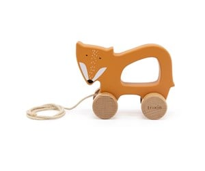 Babyleker - Trixie Wooden Pull Animal - Mr. Fox - 36-200