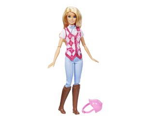 Dukker, Bamser & Utstyr - Barbie Mysteries: The Great Horse Chase  “Malibu” Doll With Riding Clothes & Accessories - HXJ38