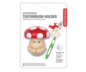 Baderomstilbehør - Kikkerland - Mushroom Toothbrush Holder - HH59