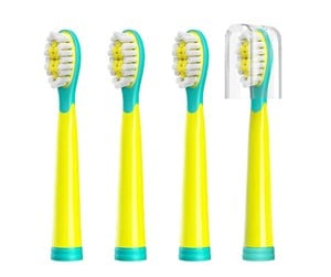 Elektrisk tannbørste - Bitvae Tannbørste Toothbrush tips BV 2001 (blue/yellow) - BV 2001  
4 pcs