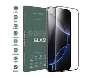 Mobil - Beskyttelsesglass - Mobile Origin EasyGlass for iPhone 16 Pro Max - FRL-EG-i16ProMax