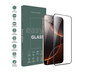 Mobil - Beskyttelsesglass - Mobile Origin EasyGlass for iPhone 16 Pro - FRL-EG-i16Pro