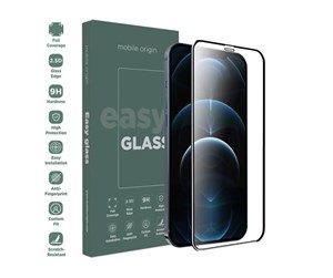 Mobil - Beskyttelsesglass - Mobile Origin EasyGlass for Apple iPhone 12 Pro Max - FRL-EG-i12ProMax