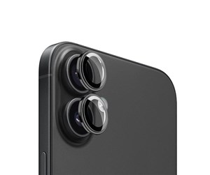 Mobil - Andre tilbehør - Mobile Origin Easy Lens guards black - iPhone 16 - FRL-LSG-i16-BLK