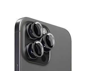 Mobil - Andre tilbehør - Mobile Origin Easy Lens guards black - iPhone 15 - FRL-LSG-i15Pro-BLK