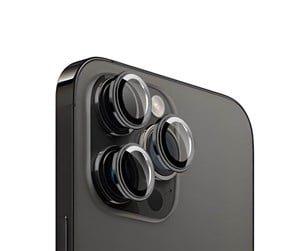 Mobil - Andre tilbehør - Mobile Origin Easy Lens guards black - iPhone 13 - FRL-LSG-i13Pro-BLK