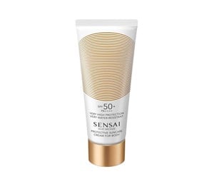 Kroppspleie - Sensai Silky Bronze Protective Suncare Cream For Body 50+ after sun care - 4973167525517