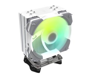 Prosessor-kjøler - Darkflash S21 ARGB CPU active cooling (white) - CPU Luftkjøler - S21 ARGB WHITE